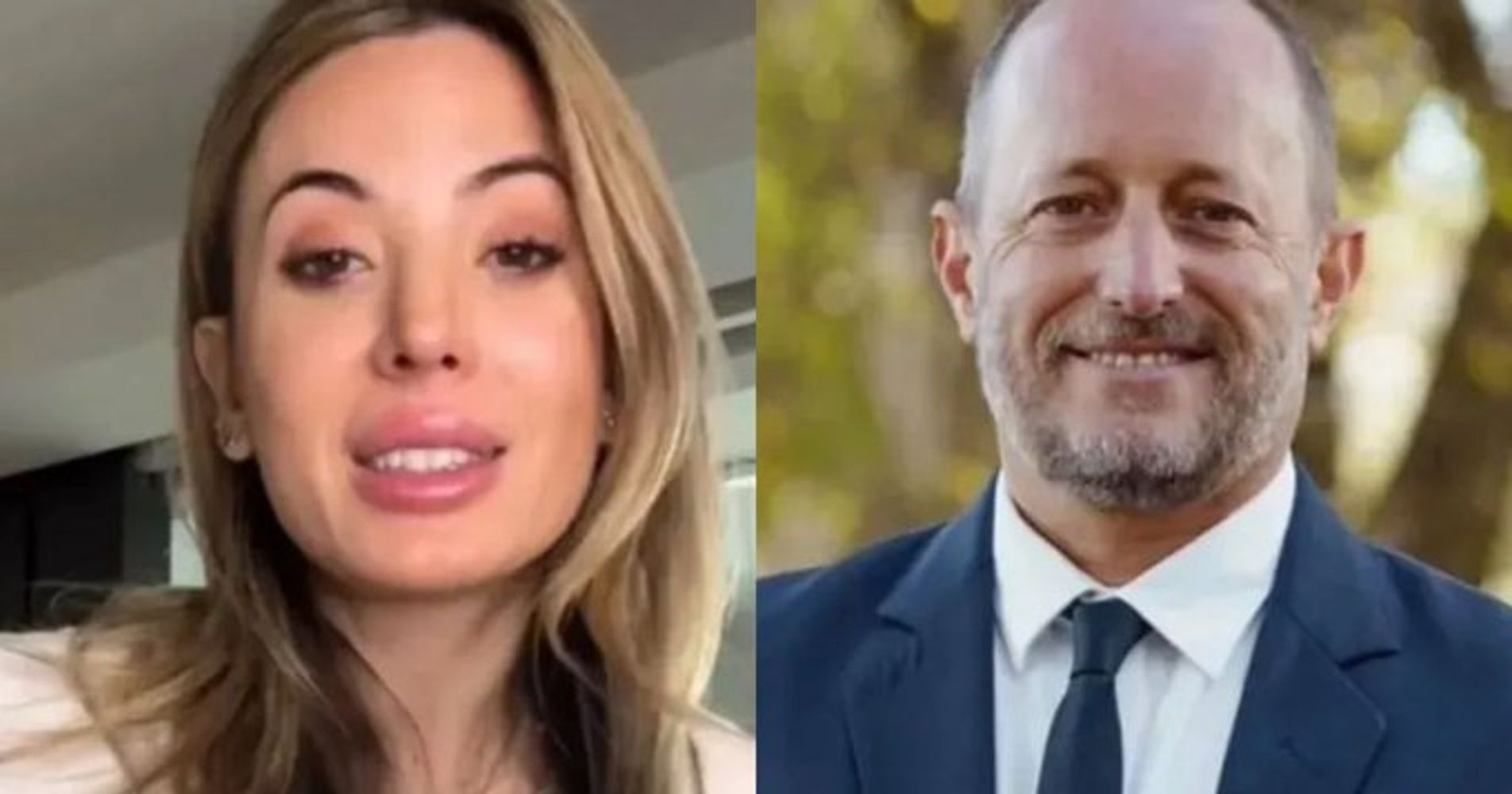 Jesica Cirio y su exesposo, Martín Insaurralde.