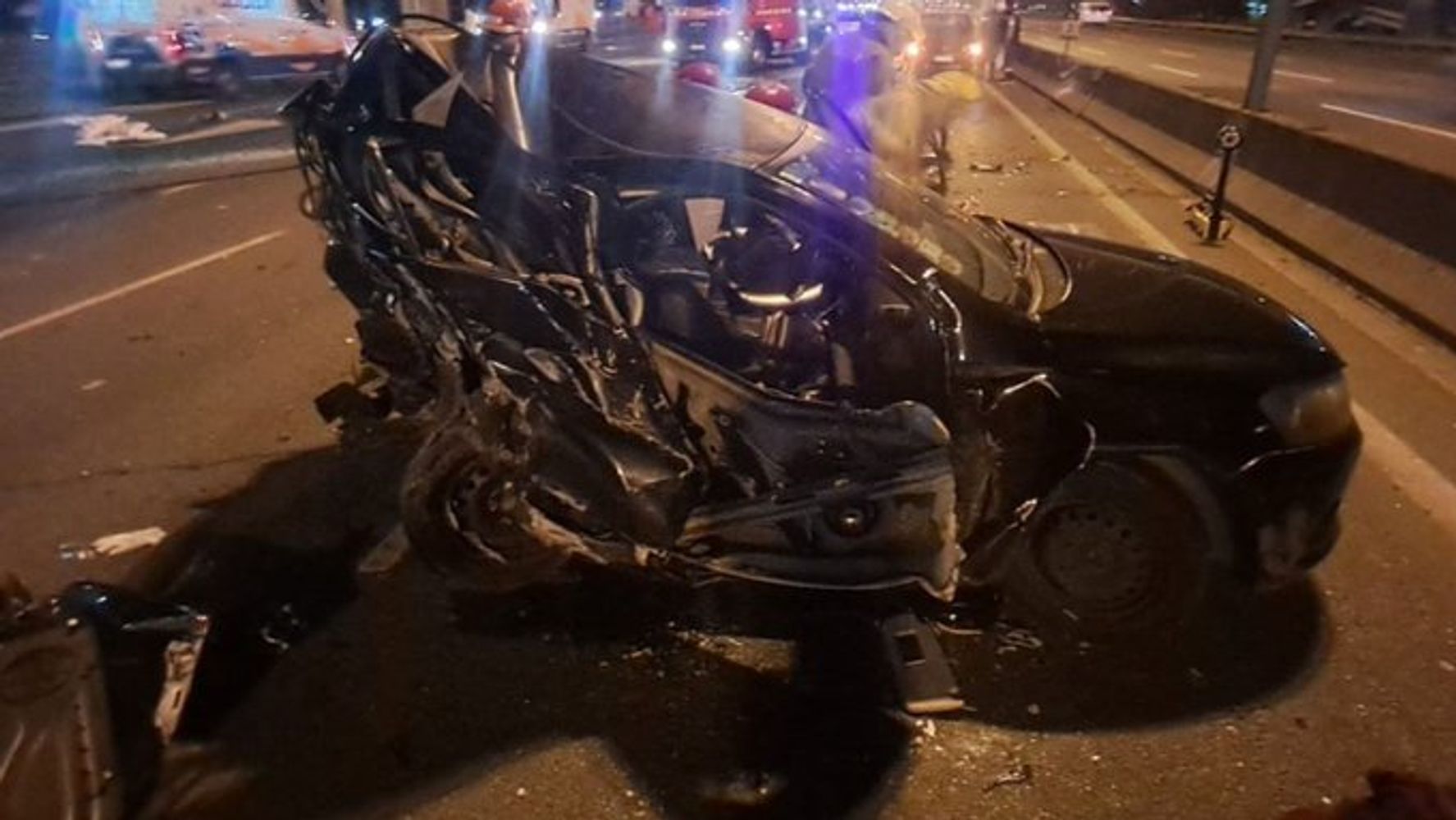 En el siniestro vial perdió la vida una nena de dos años.