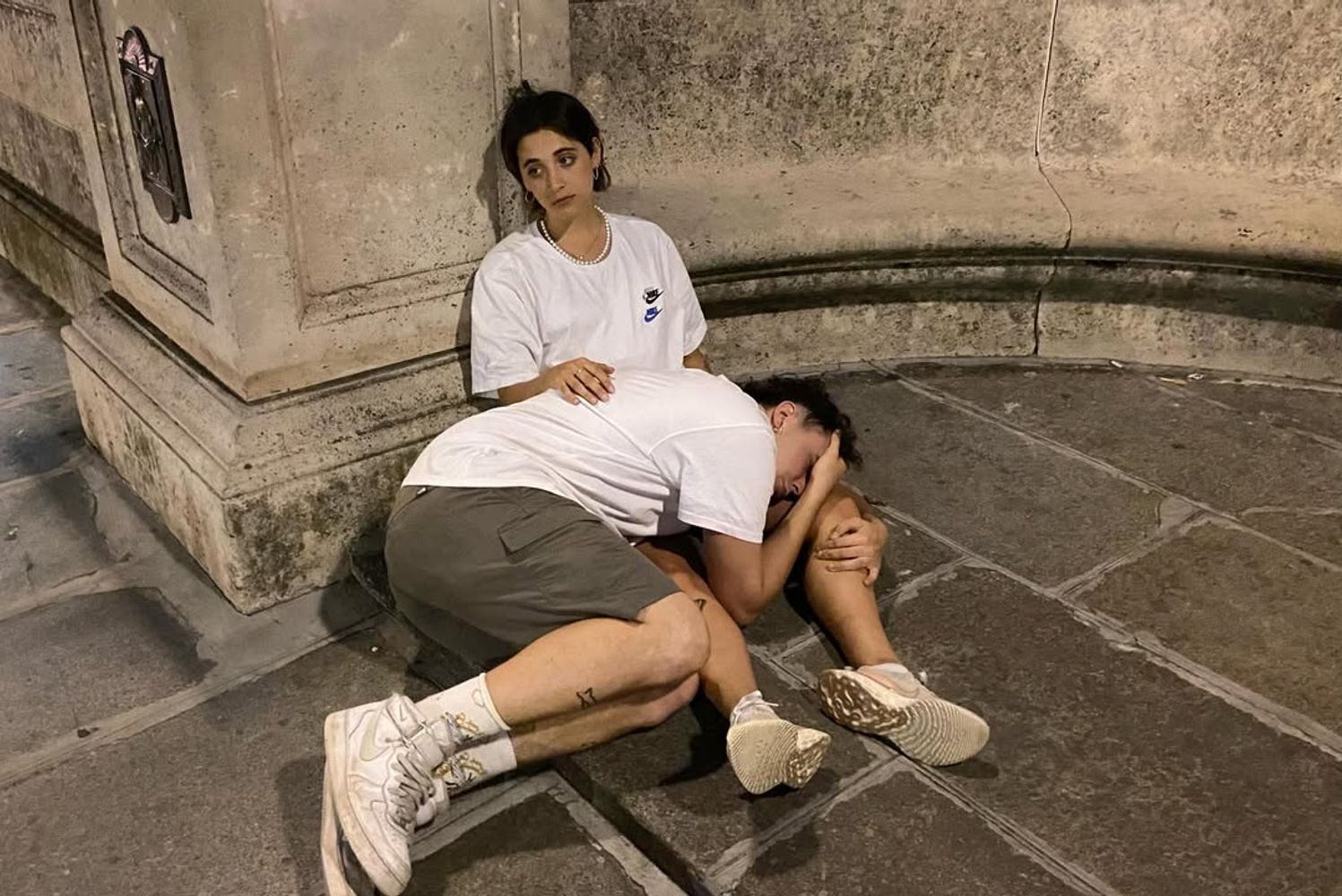 La despedida de Delfina Pignatiello a Lucas Vignale