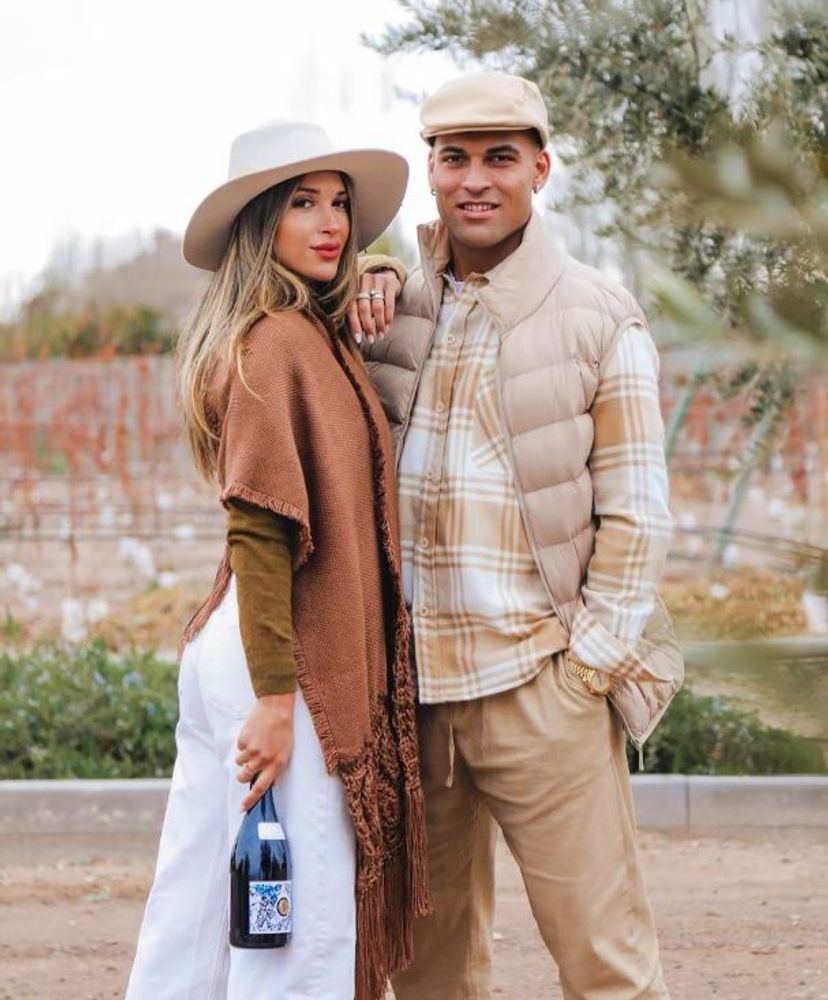 Lautaro Martínez y Agustina Gandolfo están en pareja desde 2018.