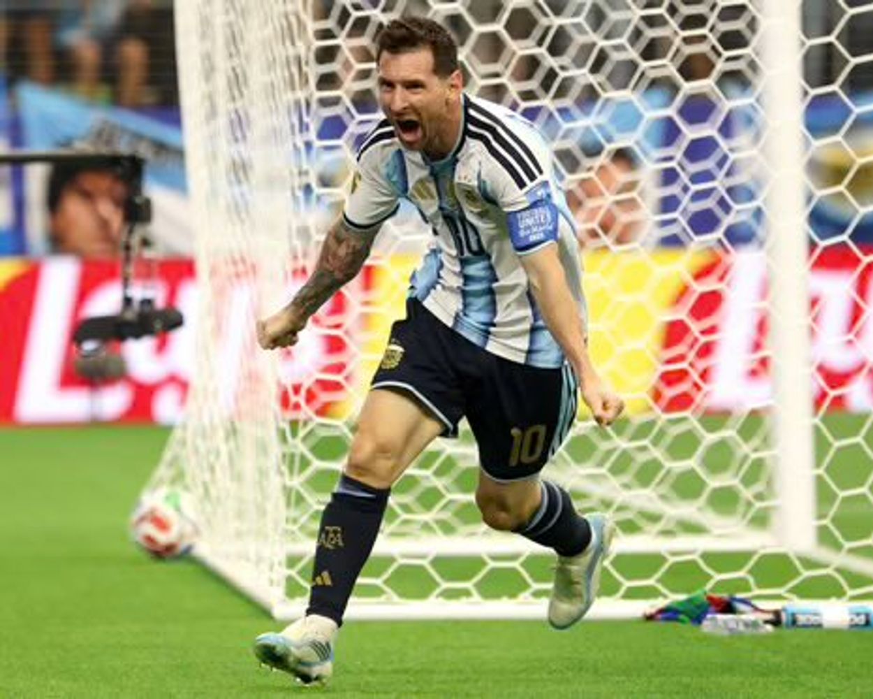 Insaciable, Lionel Messi.