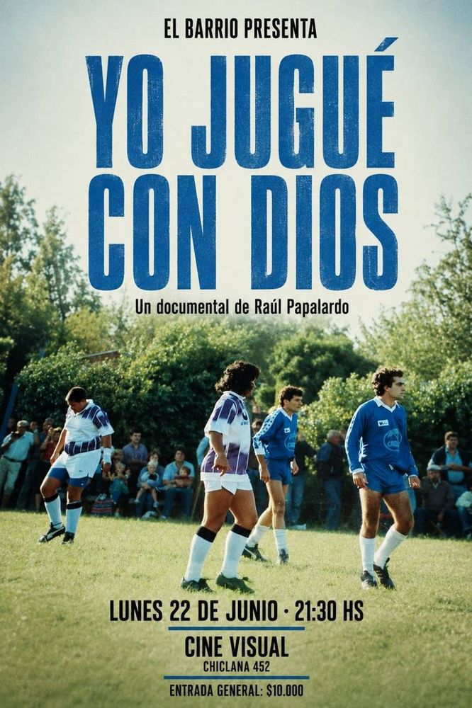 "Yo jugué con Dios" 