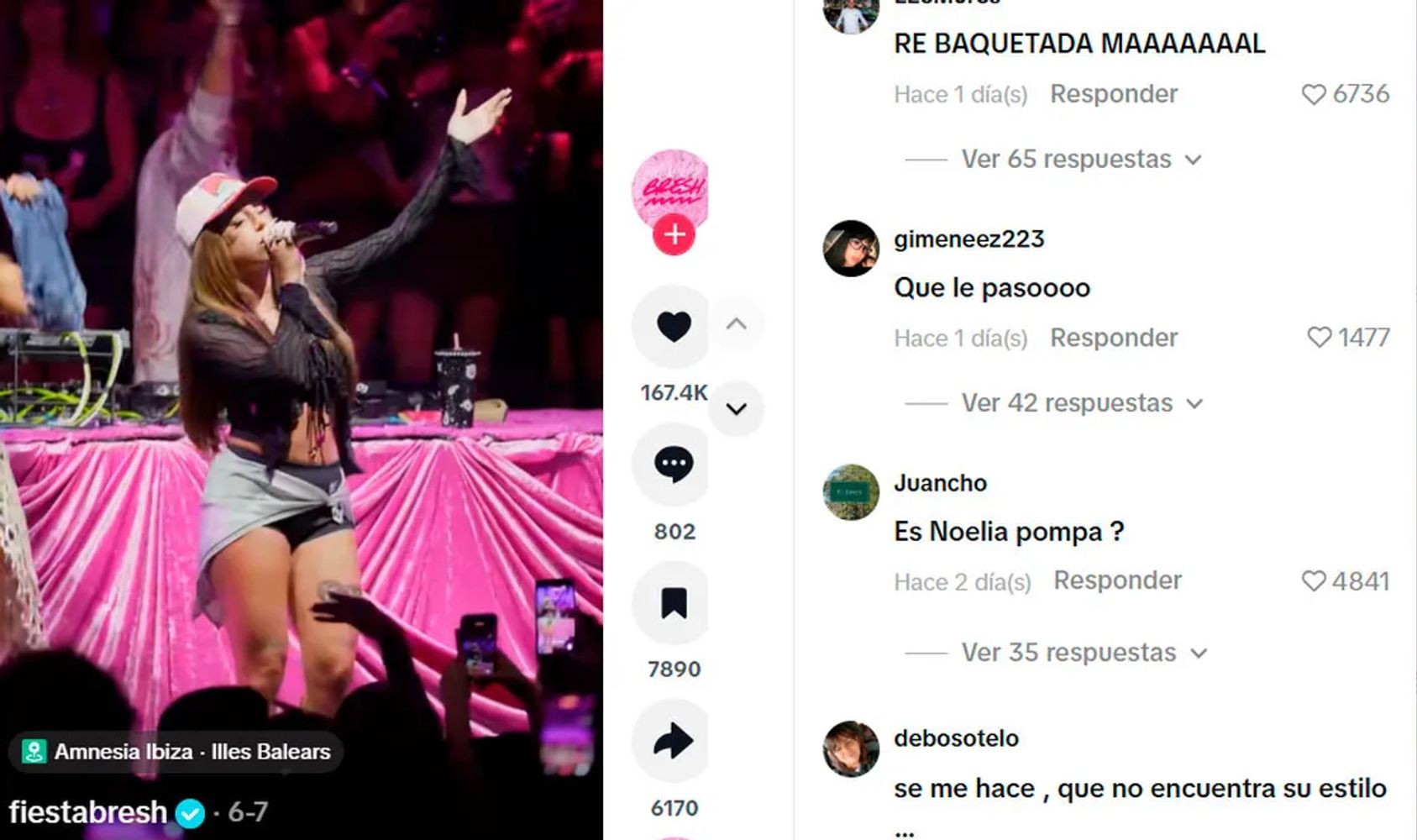 Nicki Nicole reapareció en público y desató una ola de comentarios