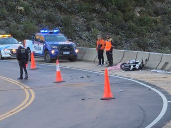 Accidente fatal en el Camino del Cuadrado: murió un motociclista