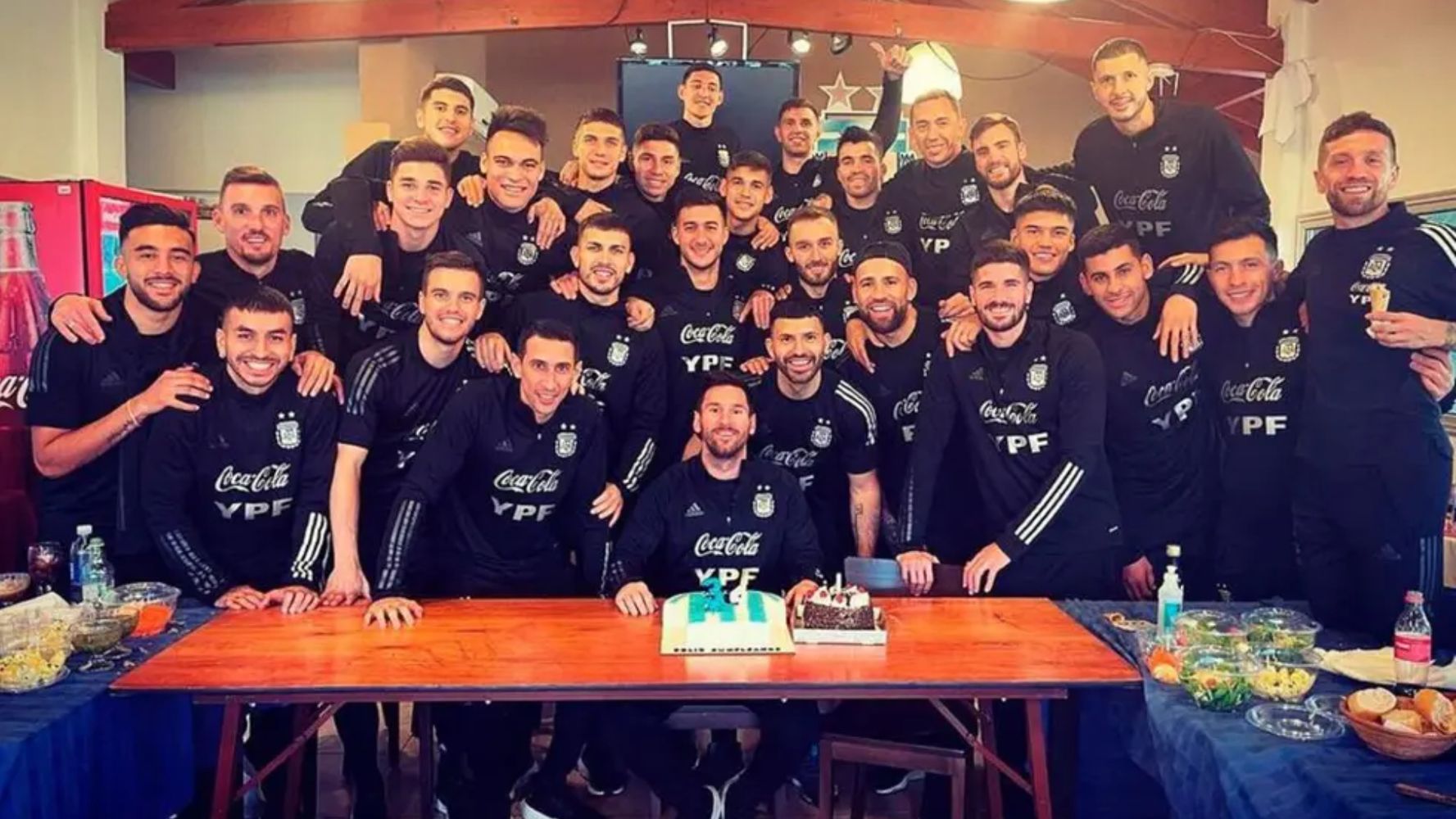 Los cumpleaños de Messi en la Selección
