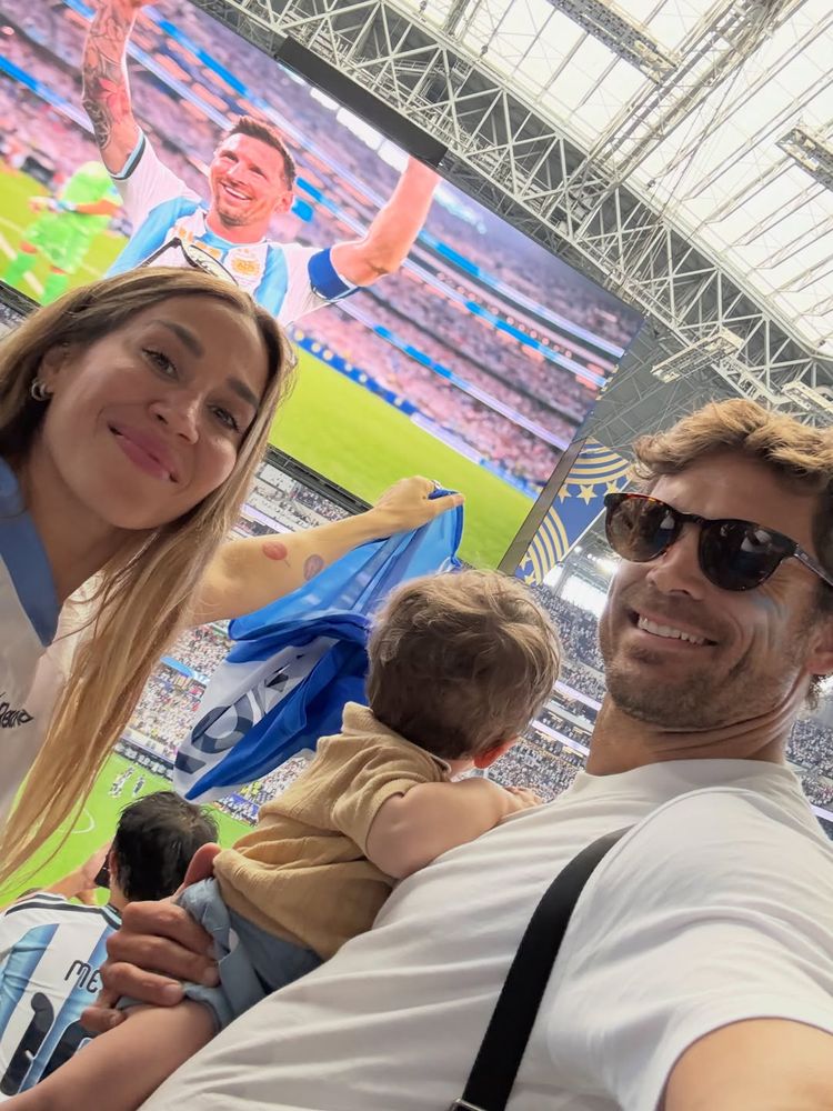 Jimena Barón se fue al Mundial 2026 con su novio y su hijo menor