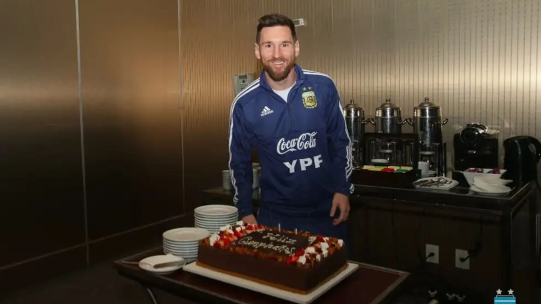 Los cumpleaños de Messi en la Selección