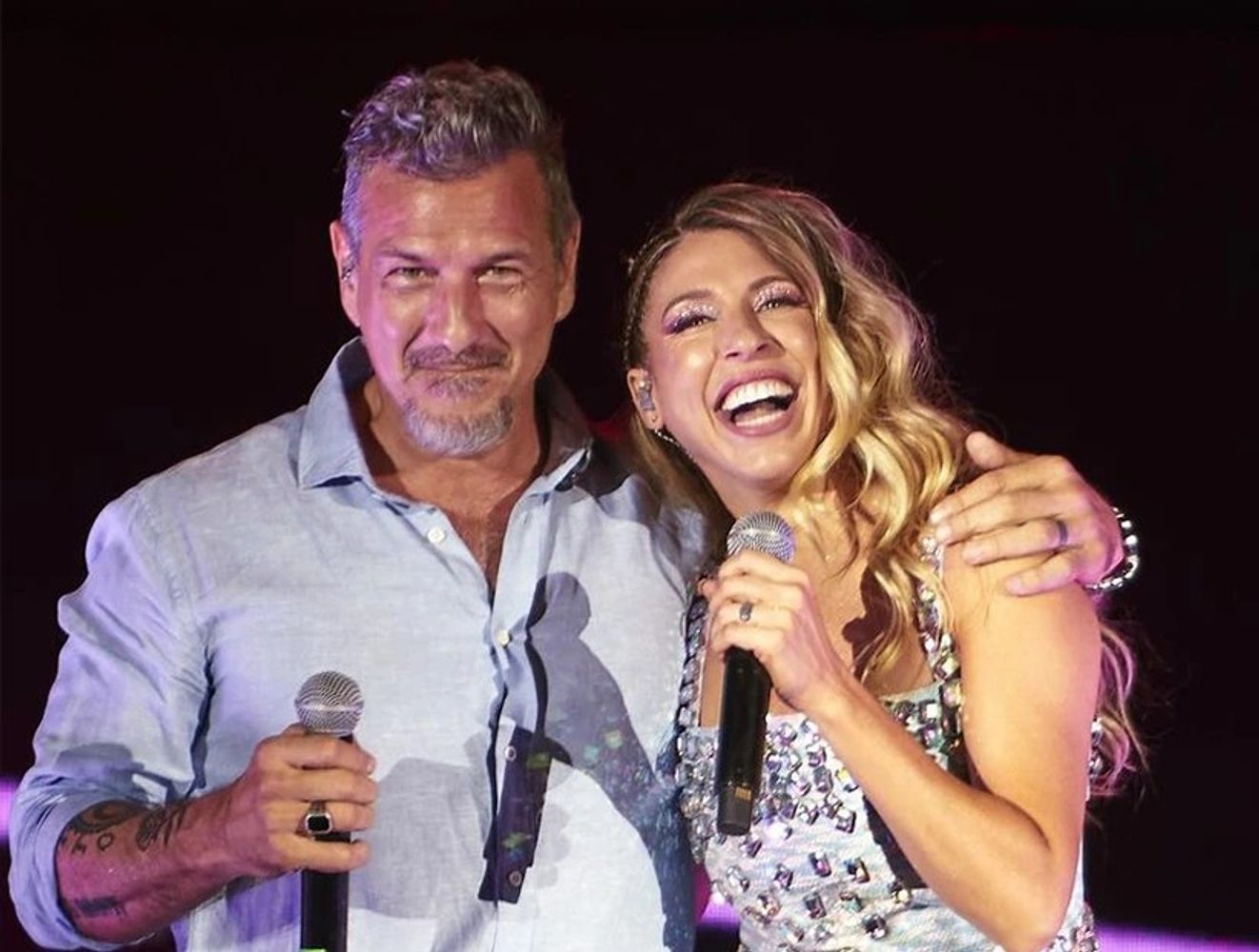 Flor Bertotti y Federico Amador