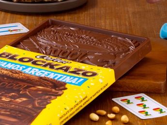 Cofler lanzó el Blockazo del Mundial 2026: cuánto cuesta la tableta de 1 kilo de chocolate para disfrutar durante los partidos de Argentina