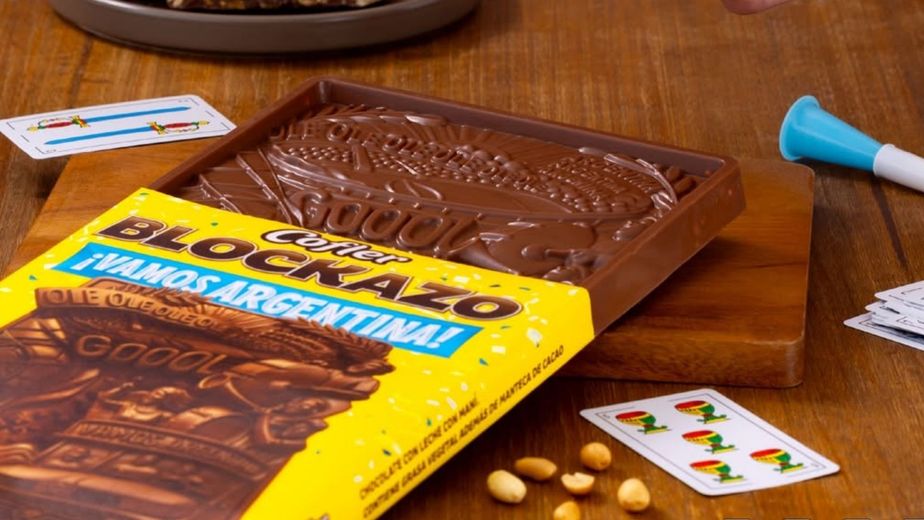 Cofler lanzó el Blockazo del Mundial 2026: cuánto cuesta la tableta de 1 kilo de chocolate para disfrutar durante los partidos de Argentina