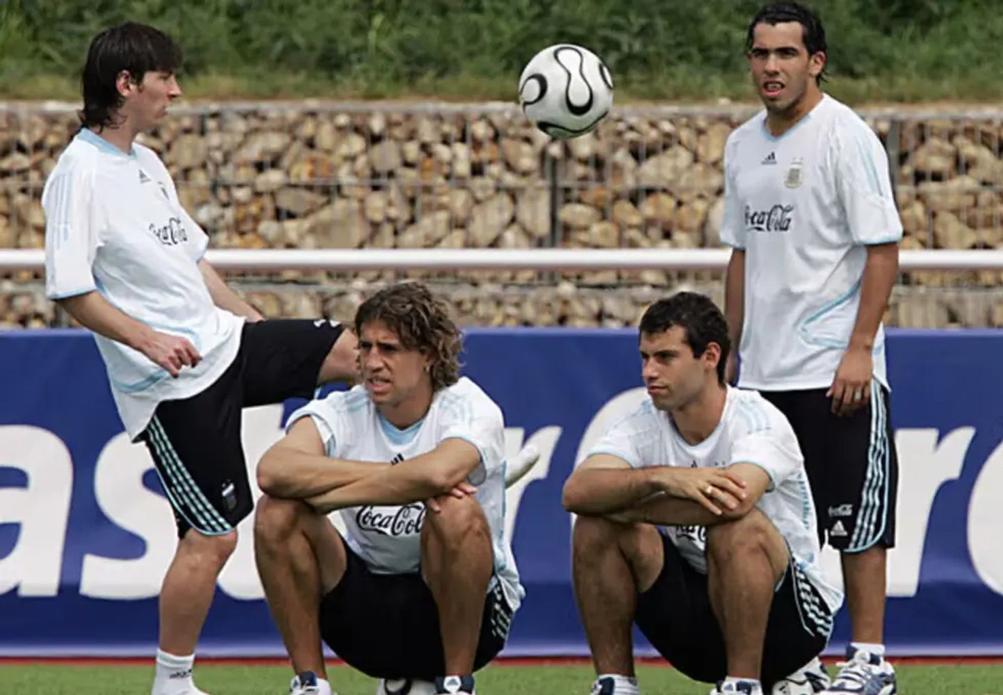 La primera vez de Messi en la Selección Argentina