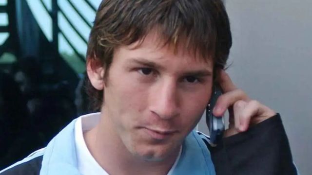 La primera vez de Messi en la Selección Argentina