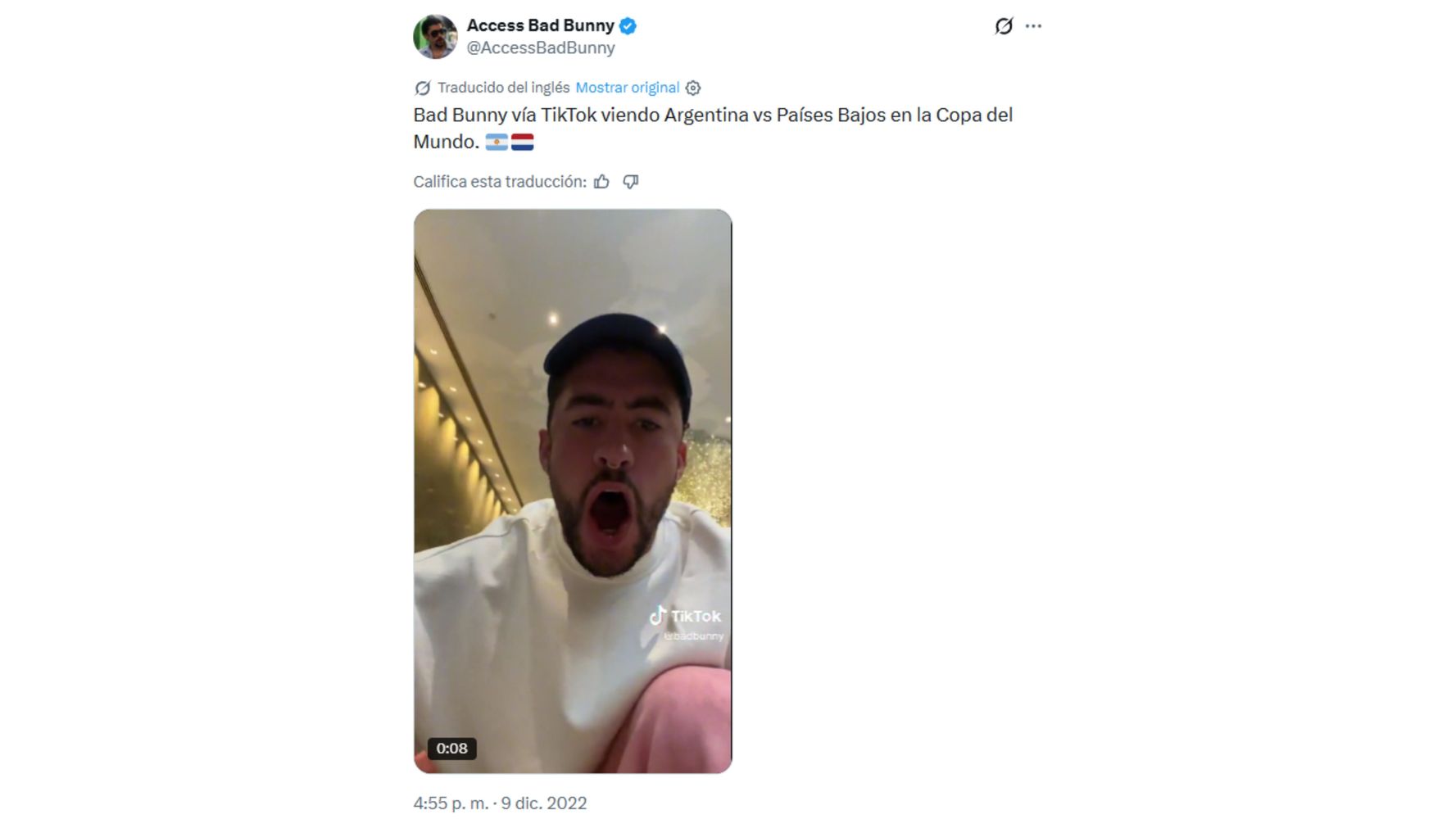El video se volvió a viralizar en las redes.