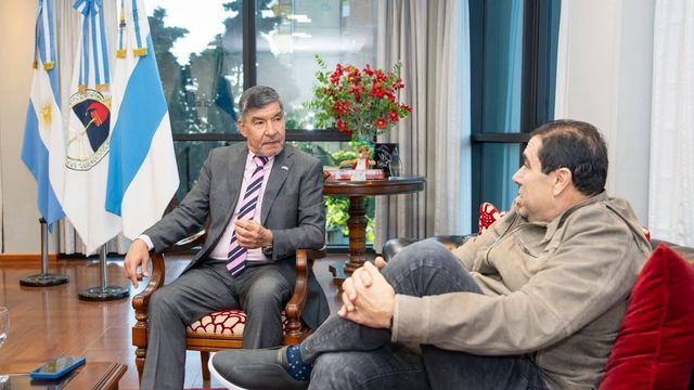 El presidente subrogante y Acevedo definieron los pasos a seguir mientras dure su participación en el Parlamento del Norte Grande.