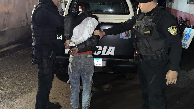 Intentó escapar de la Policía, se resistió al arresto y terminó detenido en Eldorado.