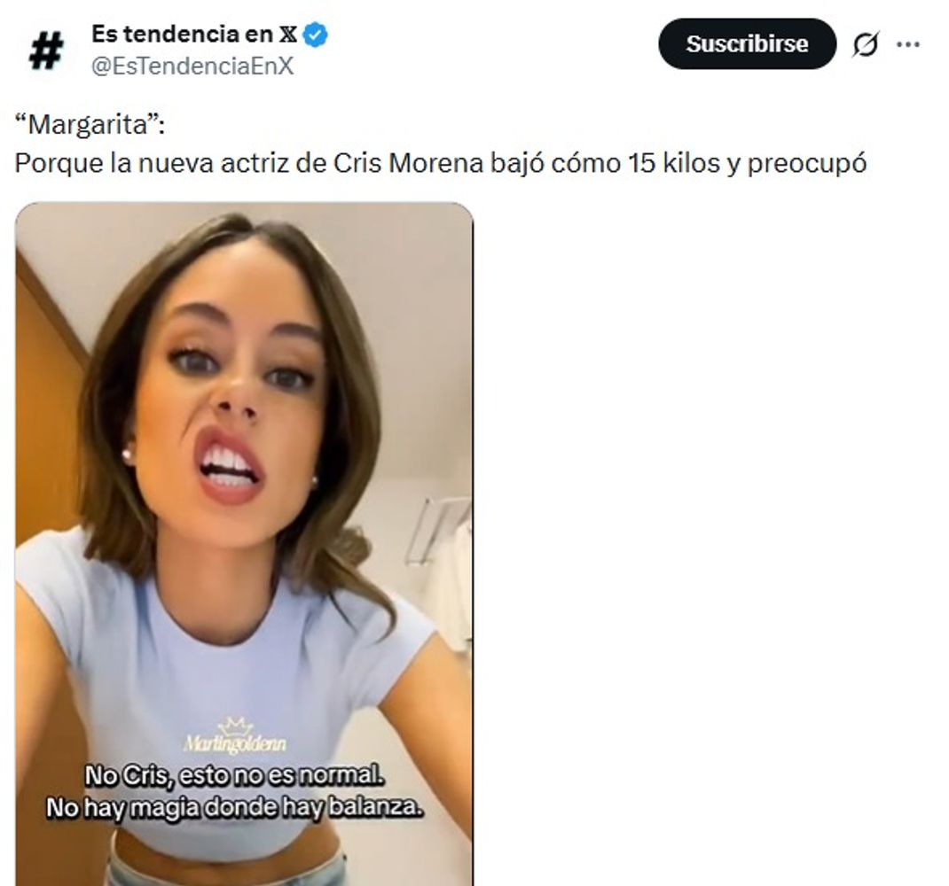 La publicación viral en X.