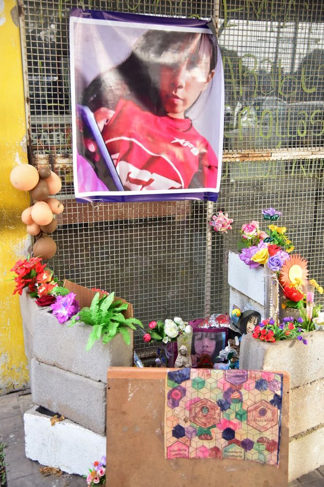 Homenaje a Agostina Vega en la casa de los abuelos maternos.