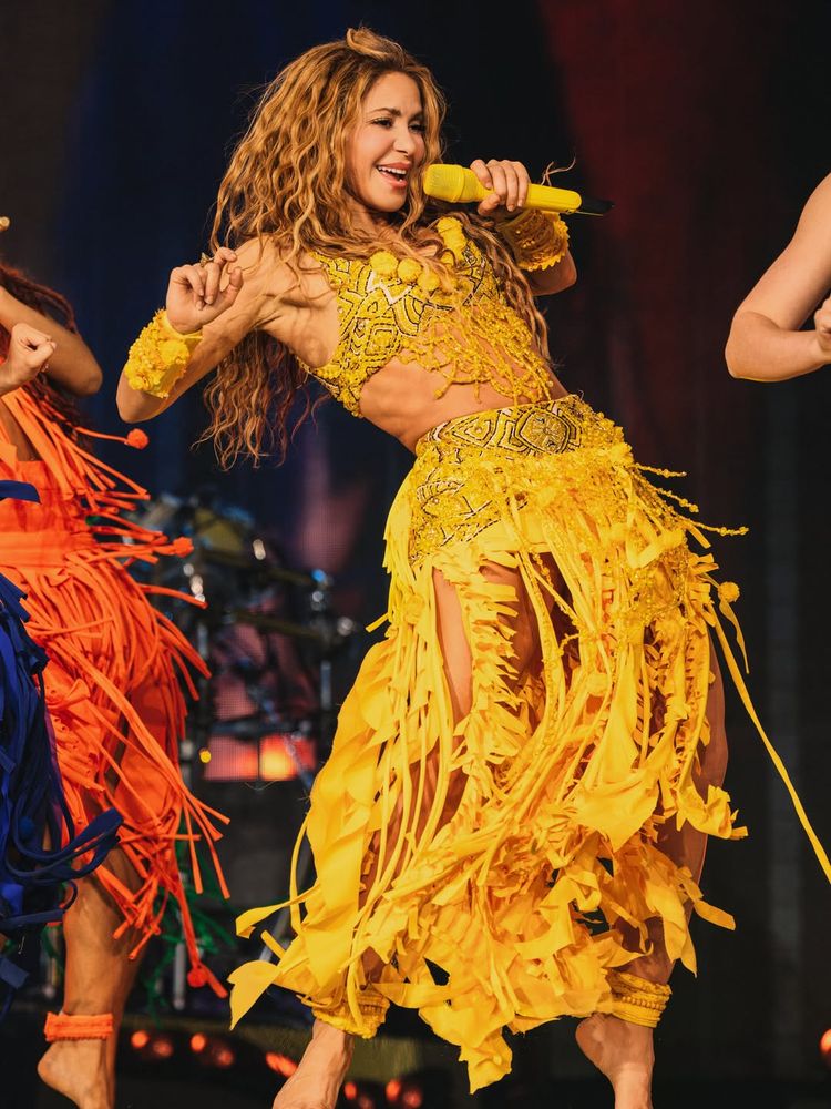 Shakira, en el show de medio tiempo.