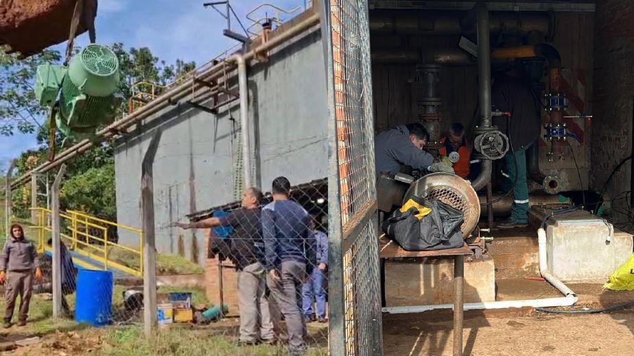 Puerto Piray sigue sin agua tras una semana y crece el malestar de los vecinos