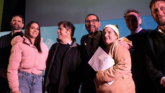 Axel Kicillof en Punta Alta.