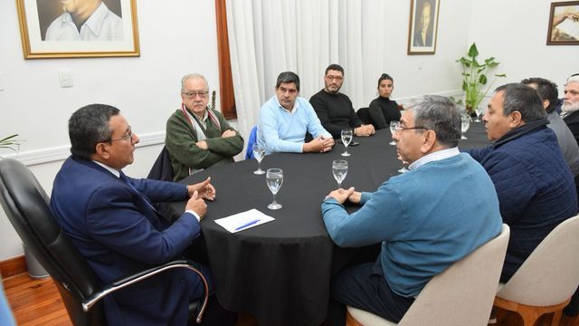 Monteros recibió a la agrupación de Gabriel Casas y Jorge Olmos, que comprometió su acompañamiento a la gestión provincial.
