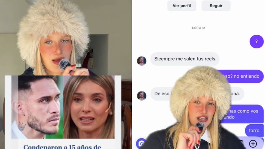Santiago Martínez, condenado por violencia de género, le escribió a una influencer desde la cárcel: "¿Te da la cara?"