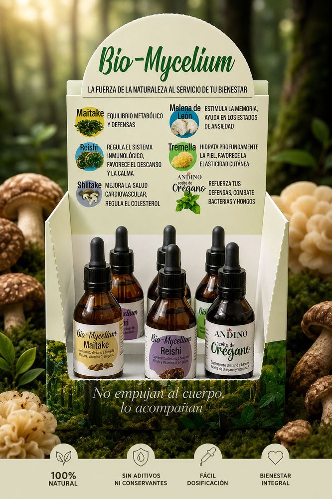 Hongos adaptógenos: la tendencia natural.