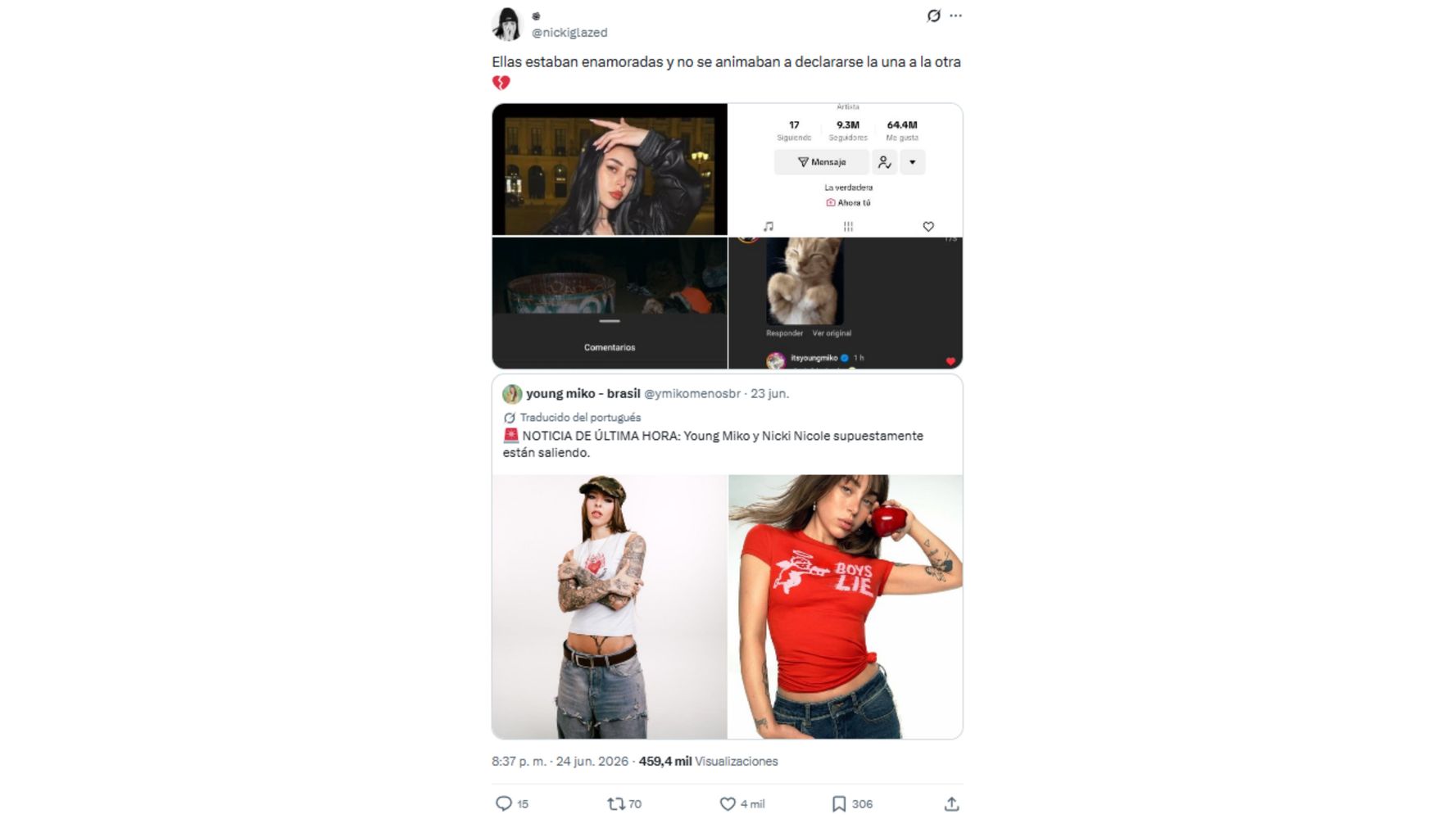 Las fans apoyarían el romance.