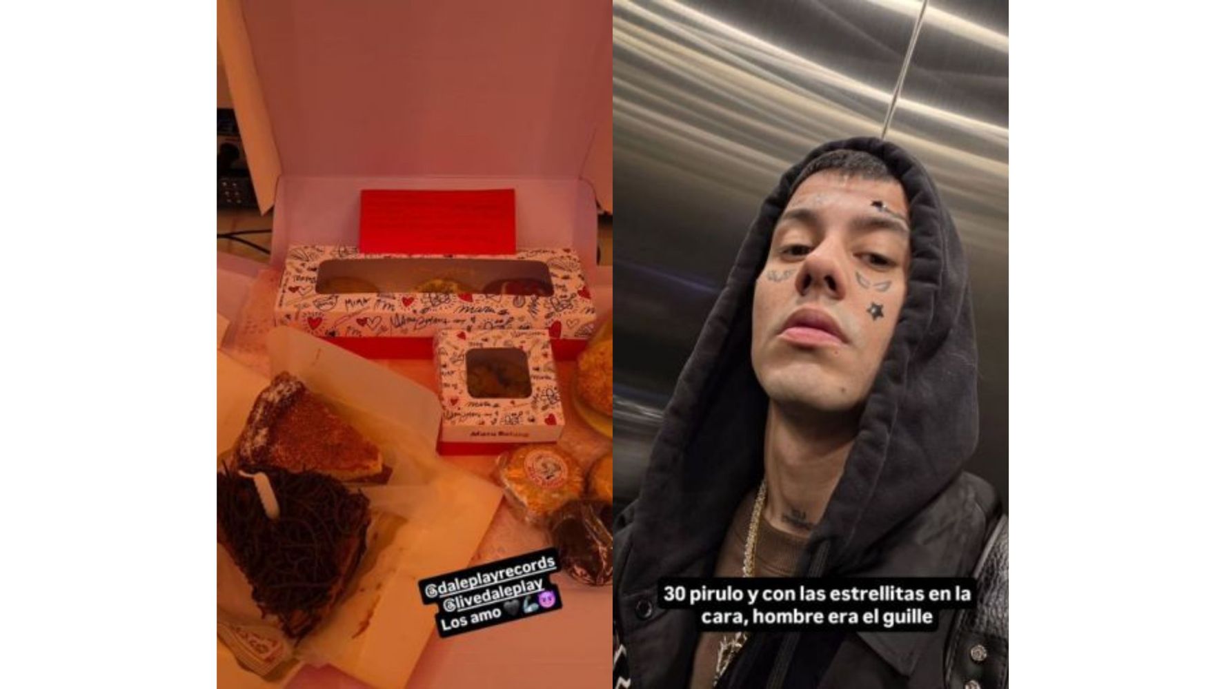 Las historias que subió Duki.