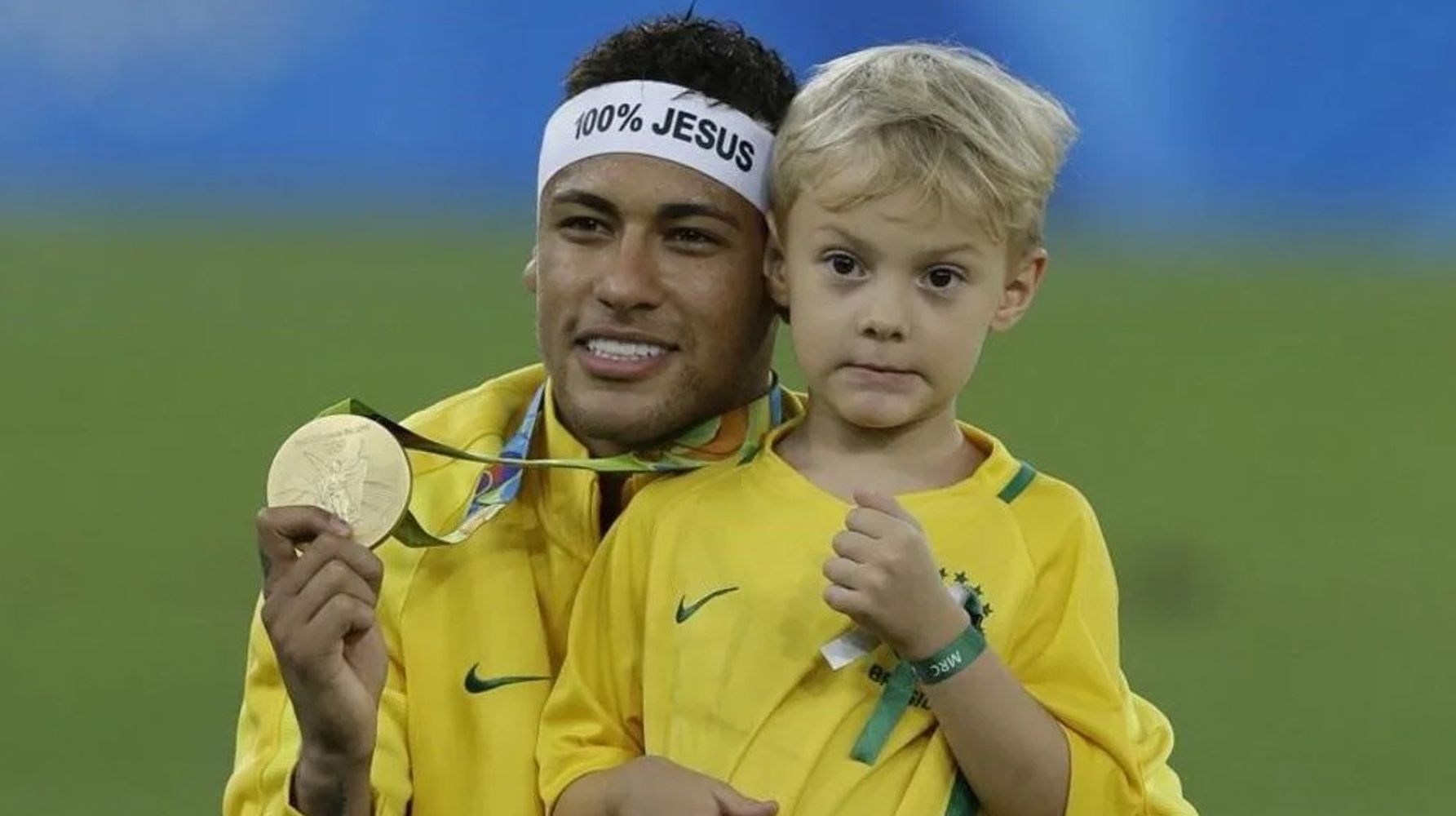 ¡No lo dejaron pasar! El incómodo momento que vivió Davi Lucca, el hijo de Neymar, en el partido de Brasil