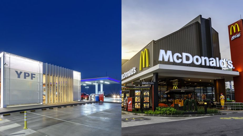 YPF comenzará a vender hamburguesas de McDonald's en las estaciones de servicio: qué opciones habrá