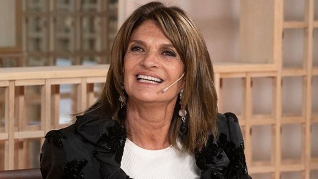 A sus 72 años, Teresa Calandra presumió su figura y arrasó con un look de cuero y tapado de piel