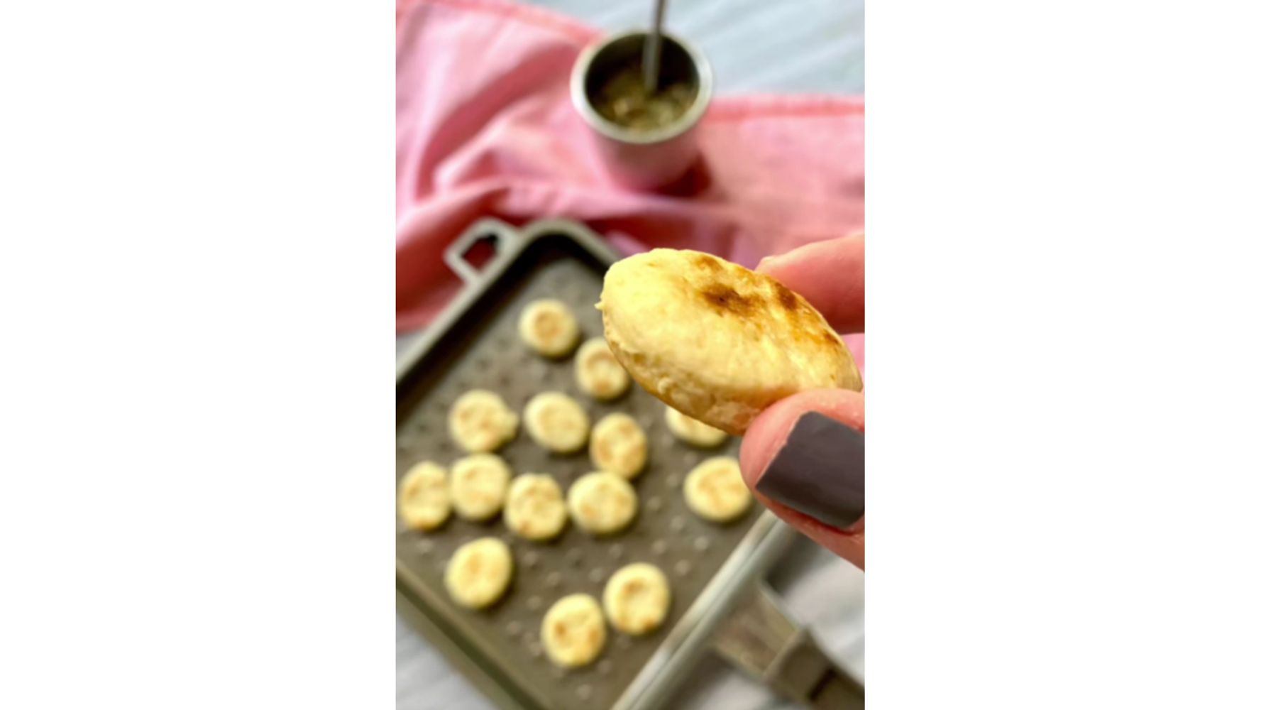 Así quedan los bizcochitos con esta receta.