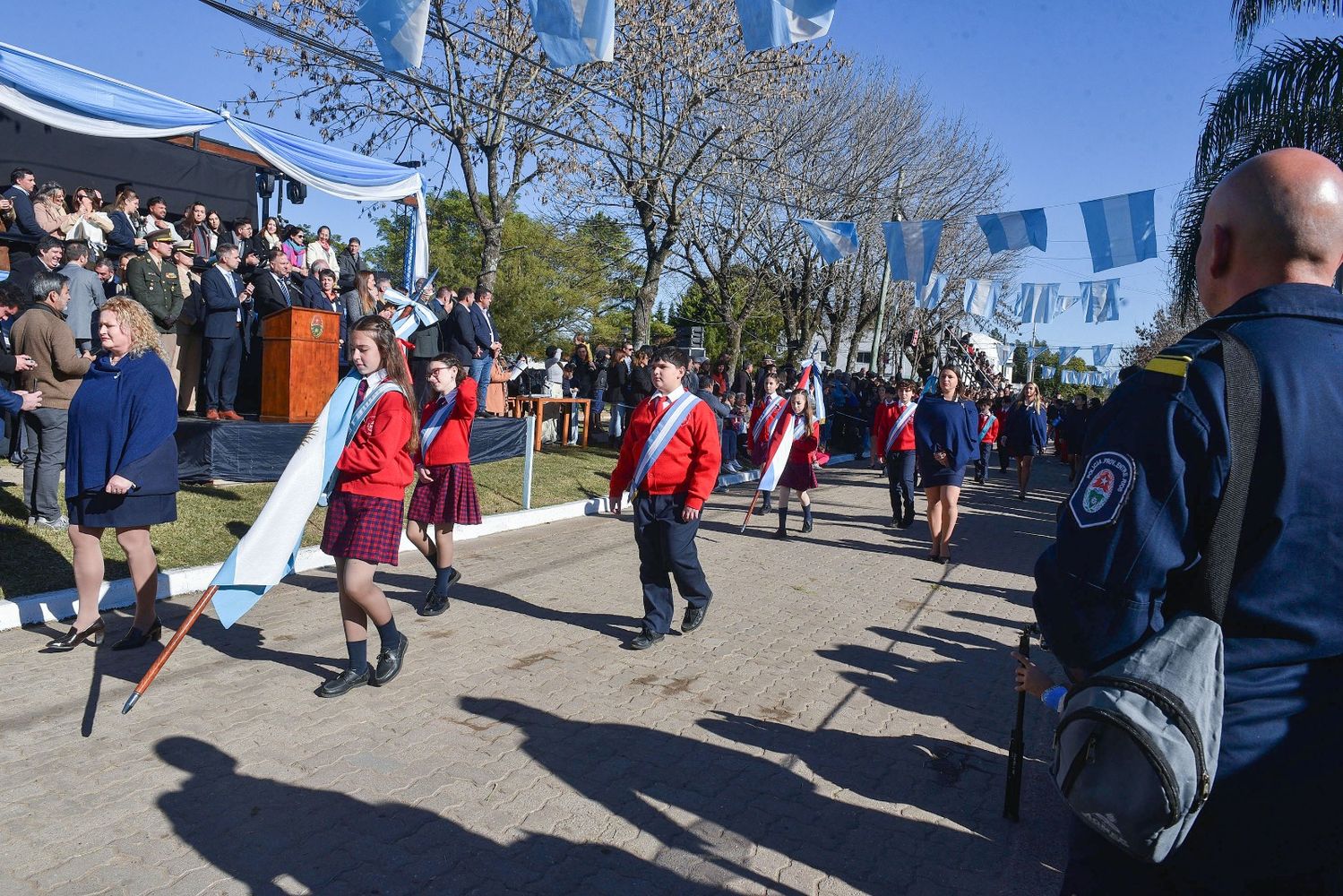 Día de la Bandera Pueblo General Belgrano.