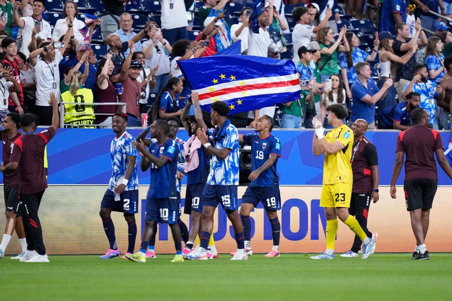 Cabo Verde clasificó y será rival de Argentina.