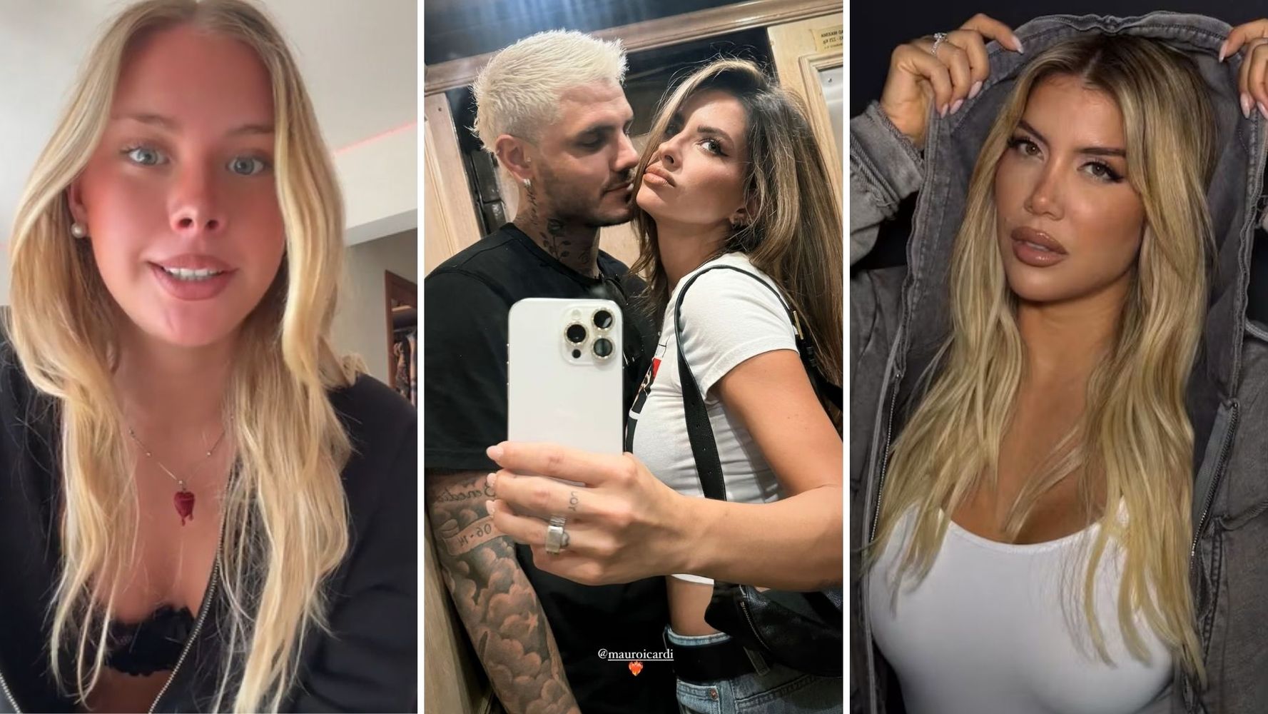 Eka, Icardi, China Suárez y Wanda