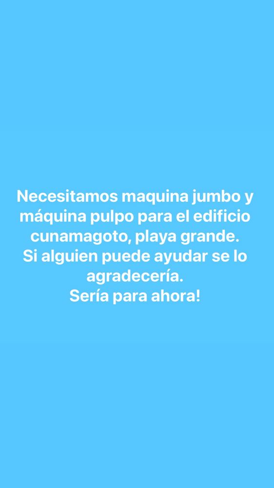 El pedido de Lucas Trejo.