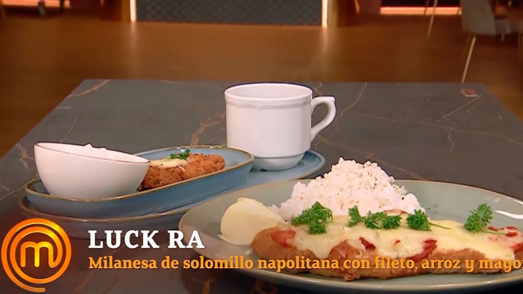 El plato que había presentado Luck Ra.