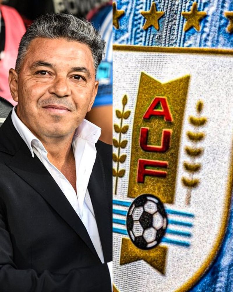 Marcelo Gallardo sería el reemplazante de Marcelo Bielsa en Uruguay.