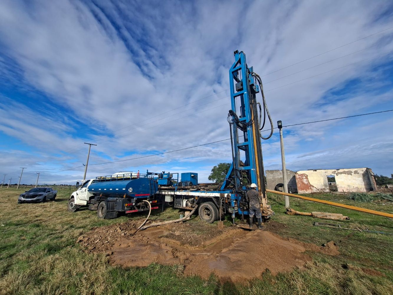 Construcción de un nuevo pozo de agua