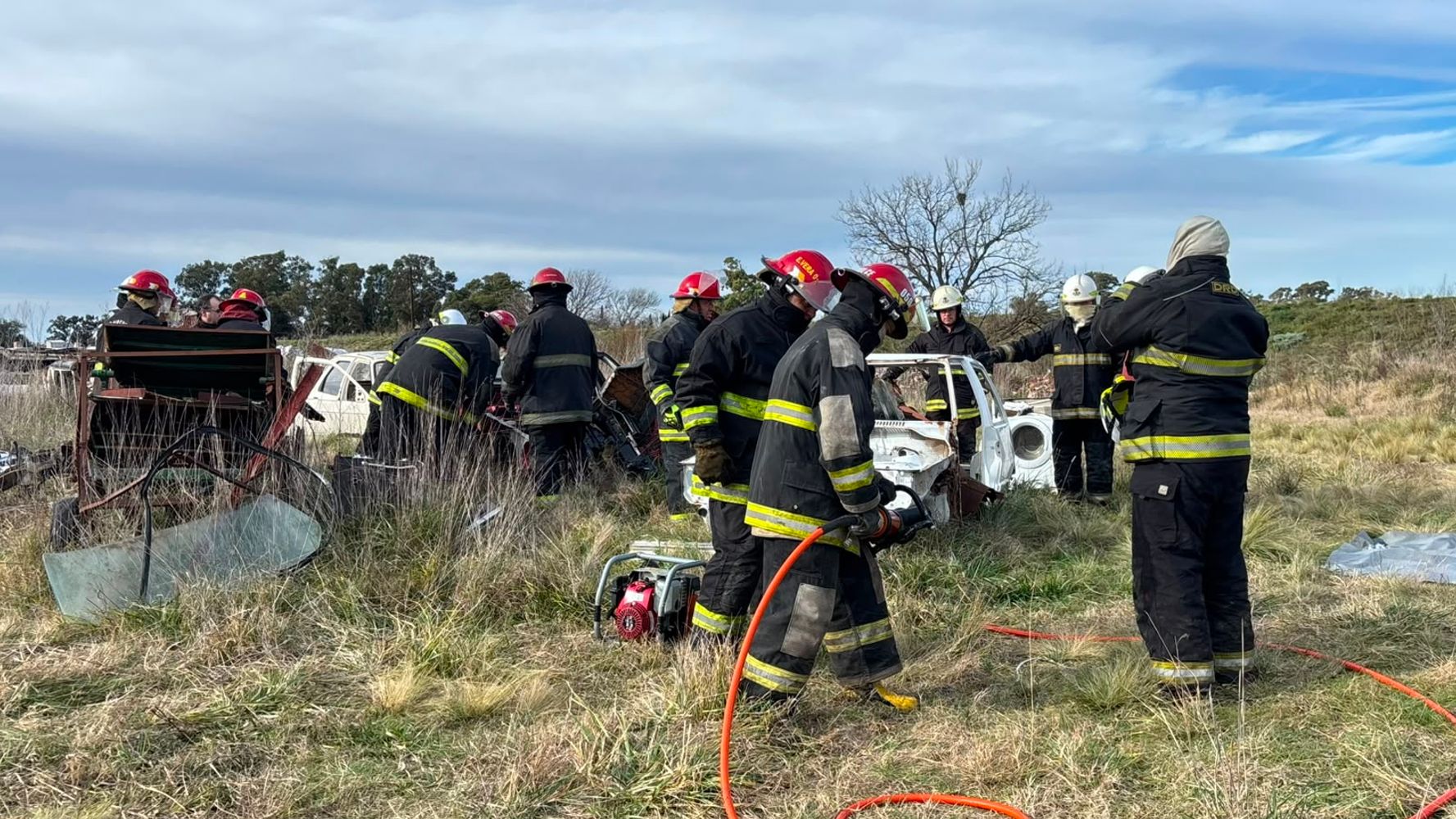 Capacitación de Bomberos