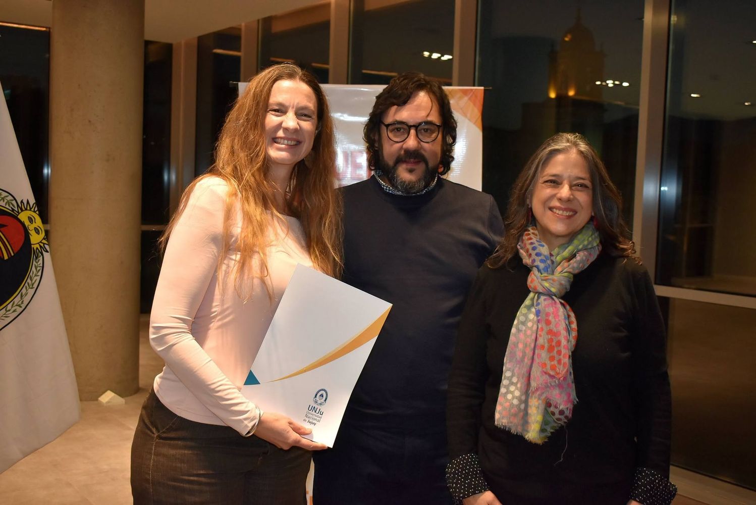 En el marco de su visita a la provincia para participar del Segundo Encuentro de Mujeres por una Educación No Sexista, la Universidad Nacional de Jujuy (UNJu) declaró "Huésped Académica" a Nadia Cerino.