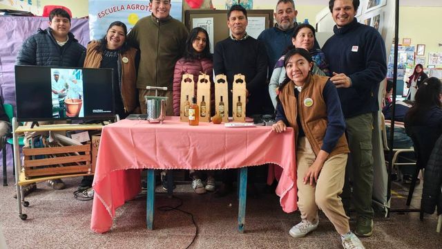 Los estudiantes demostraron el potencial del membrillo para generar oportunidades.