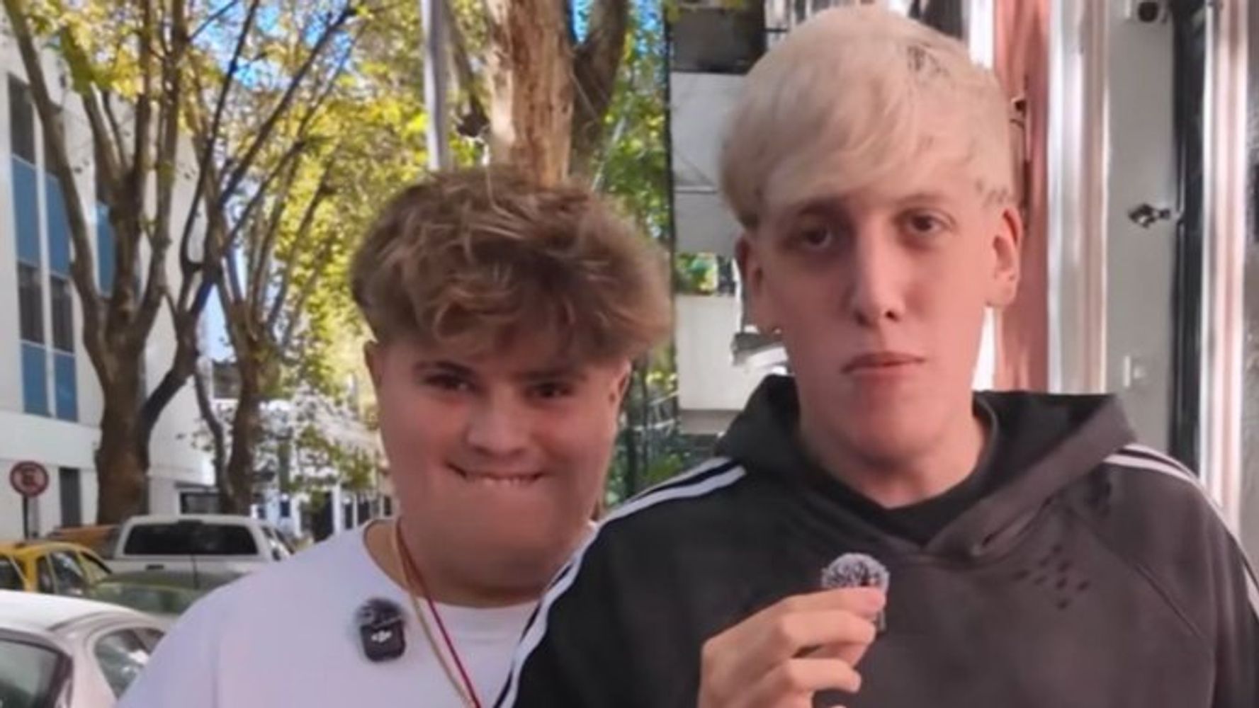 Los youtubers argentinos Beni Mármol y Pato Perrotta.