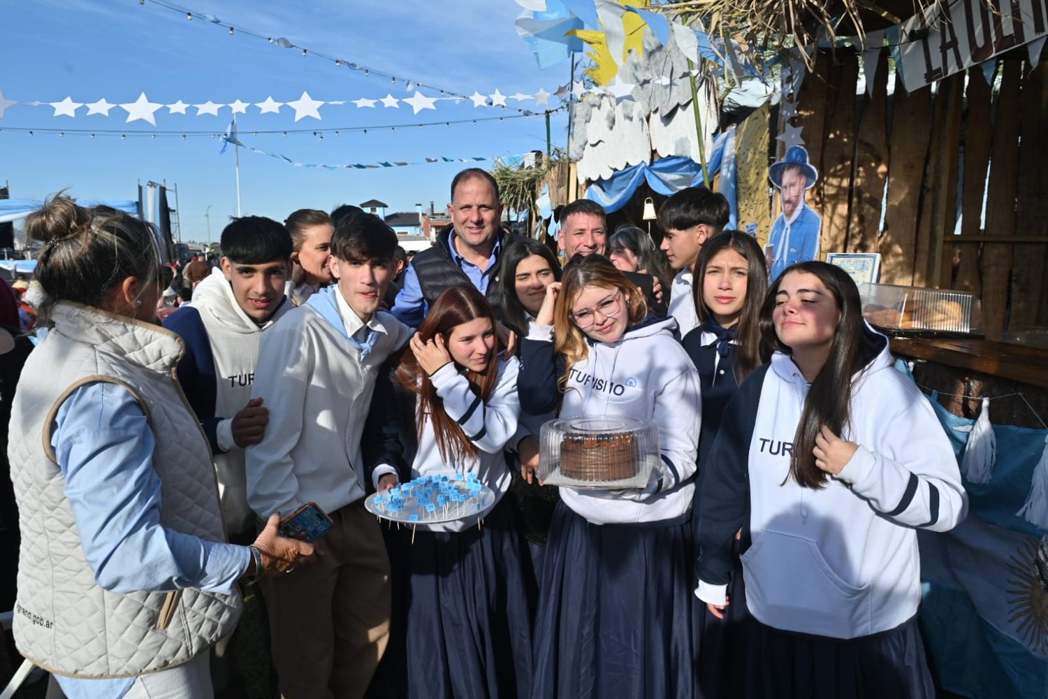 Fiesta Provincial de la Bandera en Pueblo Belgrano