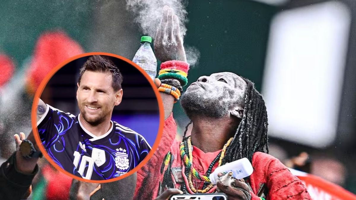 El brujo ghanés que dice haber hechizado a Harry Kane lanzó una advertencia sobre Lionel Messi en el partido contra Cabo Verde