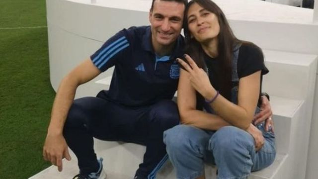 Del flechazo en un restaurante a la gloria eterna: la historia de amor oculta de Lionel Scaloni y Elisa Montero