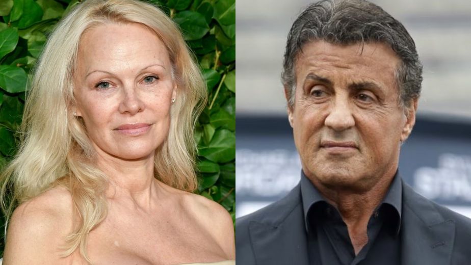 Pamela Anderson y Sylvester Stallone.