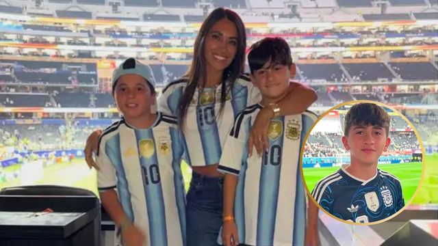 Polémica por la ausencia de Thiago Messi en el partido ante Jordania