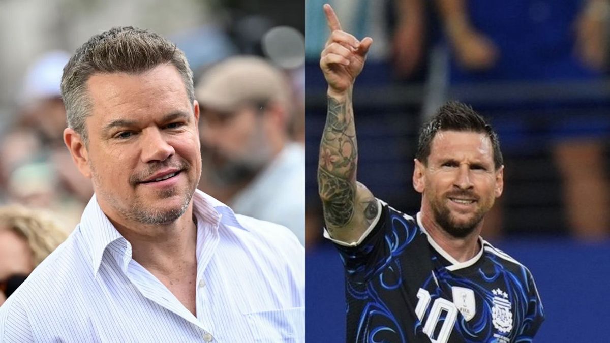 La inesperada confesión de Matt Damon sobre Lionel Messi que se volvió viral: "Importante"